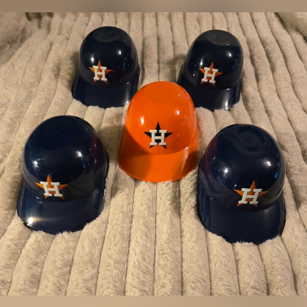 Houston Astros Mini Helmet Set